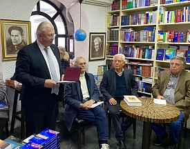 Говорот на Амбасадорот Сергеj Баздникин на презентација на книгата „Рускиот поетски гениј“, Скопје, 23 декември 2022 година